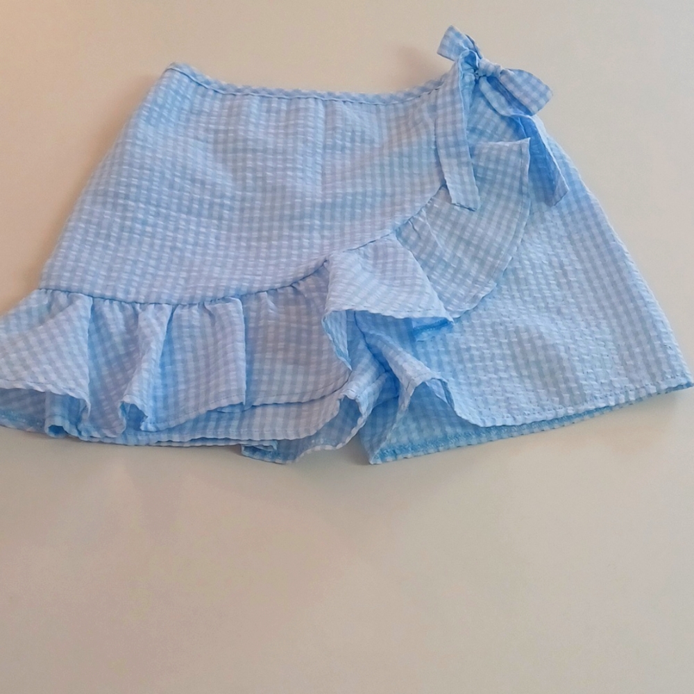Girls sz 7 skort shorts/ skirt